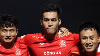 Tien Linh 득점, 호치민 경찰이 하노이 FC 패배