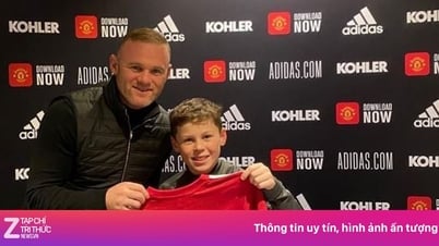 Con trai cả Wayne Rooney thăng tiến mạnh mẽ