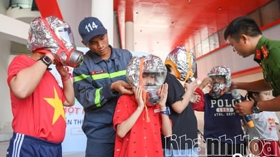 Sôi nổi trại hè trải nghiệm "Một ngày có ích"