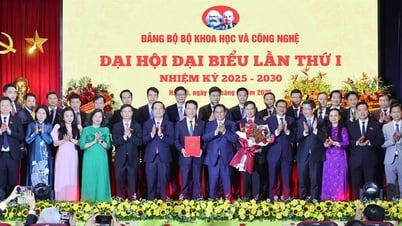 Ra mắt Ban Chấp hành Đảng bộ Bộ KH&CN nhiệm kỳ 2025 - 2030