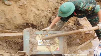 Tìm thấy 21 két sắt sau lũ tại xã Mỹ Lý (Nghệ An)