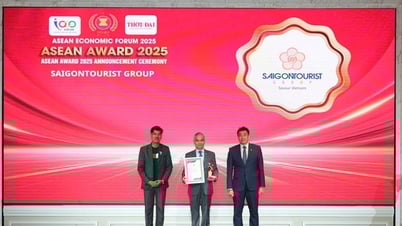 Saigontourist Group vinh dự nhận nhiều giải thưởng tại Diễn đàn Kinh tế ASEAN 2025