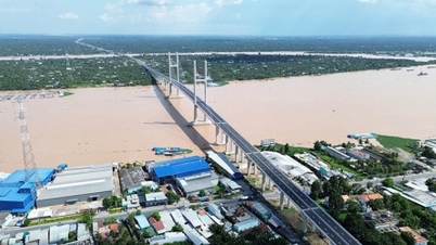 Le pont Rach Mieu 2 est mis en service avec 5 mois d'avance sur le calendrier