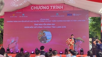 Cao Bằng tham gia chương trình “Chuyển đổi số chợ truyền thống và thúc đẩy phát triển thương mại điện tử” tại Lạng Sơn