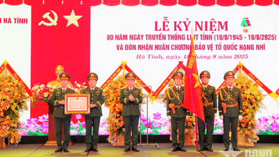 Lễ kỷ niệm 80 năm Ngày truyền thống Lực lượng vũ trang tỉnh Hà Tĩnh