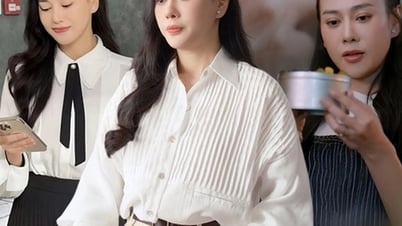 Phương Oanh thăng hạng phong cách, có cả loạt set đồ công sở đẹp mê trong phim mới