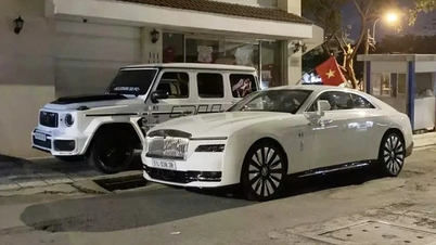 Rolls-Royce Spectre và Mercedes-AMG G63 bạc tỷ của bố con Minh Nhựa