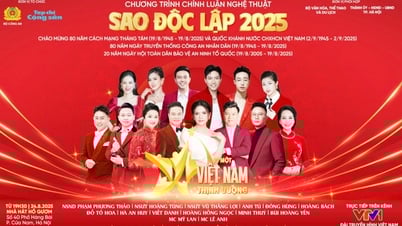 Chương trình chính luận nghệ thuật “Sao Độc lập 2025” diễn ra vào ngày 24/8