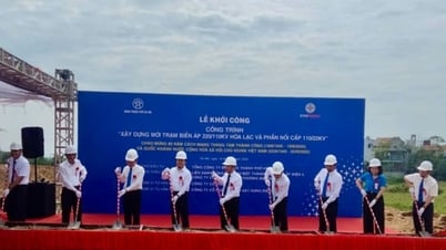 EVNHANOI: Khởi công 2 công trình trọng điểm tại phía Tây Hà Nội