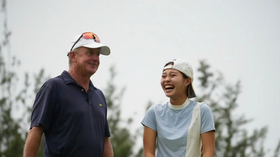 '360 sắc thái biểu cảm' của Lê Chúc An trên sân tập trước thềm Giải Vô địch Golf Quốc gia - Gia Lai 2025