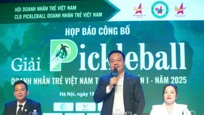 Hơn 1000 VĐV tham dự Giải Pickleball Doanh nhân trẻ Việt Nam toàn quốc 2025