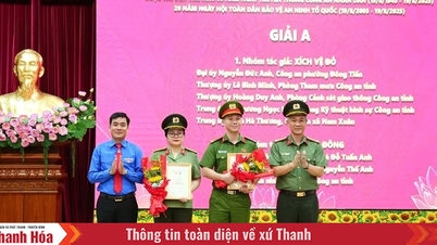 Tổng kết và trao giải cuộc thi tìm hiểu 80 năm Ngày truyền thống Công an Nhân dân