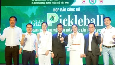 Giải Pickleball Doanh nhân trẻ Việt Nam có tiền thưởng 1,5 tỉ đồng