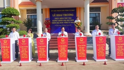 Cà Mau khai trương “Điểm thực hiện thủ tục hành chính phi địa giới”