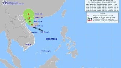 The impact of the tropical depression in the evening and night of the 18th will have heavy rain.