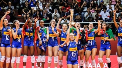 Bảng xếp hạng Giải bóng chuyền nữ U21 thế giới 2025