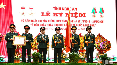 Lễ kỷ niệm 80 năm Ngày truyền thống Lực lượng vũ trang tỉnh Nghệ An