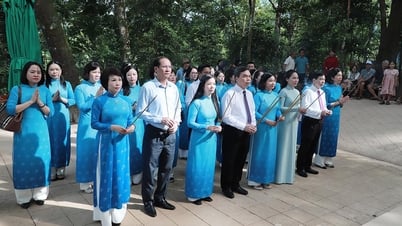 Đoàn Chủ tịch Trung ương Hội Liên hiệp Phụ nữ Việt Nam tổ chức hoạt động về nguồn