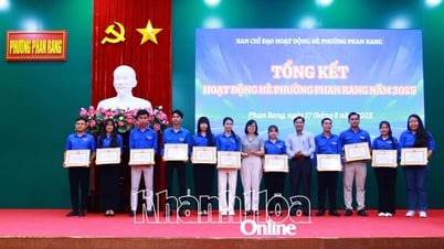 Phường Phan Rang tổng kết hoạt động hè năm 2025