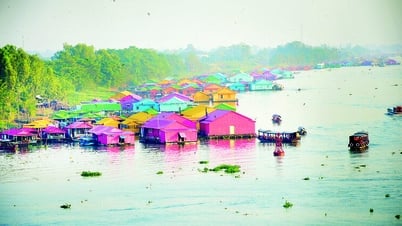 Làng nổi trên sông