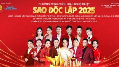 Chương trình “Sao Độc lập” năm 2025 mang chủ đề “Vì một Việt Nam thịnh vượng”