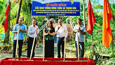 Khởi công xây dựng cầu Tâm An tại xã Thạnh Hòa