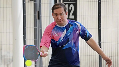 Nghệ sĩ Quang Thắng, diễn viên B Trần dự Giải pickleball Doanh nhân trẻ toàn quốc 2025