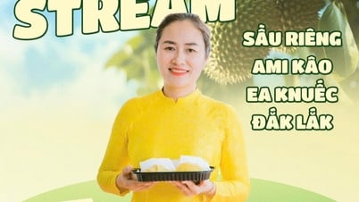 Nữ Bí thư Đảng ủy xã sẽ livestream cùng bà con buôn làng bán sầu riêng