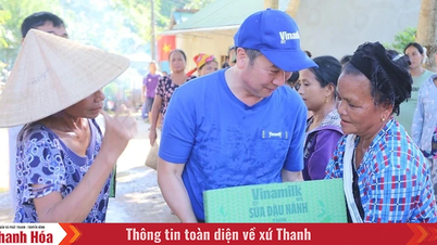 Vinamilk hỗ trợ đồng bào Nghệ An khắc phục hậu quả thiên tai
