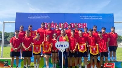 Sơn La xếp thứ 6 toàn đoàn tại Giải vô địch trẻ và thiếu niên kéo co quốc gia