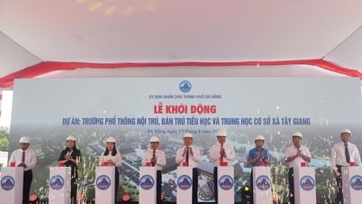 Khởi động dự án Trường phổ thông nội trú, bán trú Tiểu học và THCS xã Tây Giang