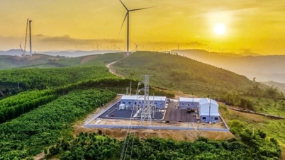 Quang Tri hat das Windkraftwerksprojekt Hai Anh eingeweiht und in Betrieb genommen