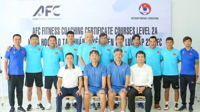 Hai khóa học HLV thể lực của AFC diễn ra tại Bà Rịa (TP Hồ Chí Minh) trong tháng 8