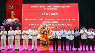 Xã Thanh Oai: Phát huy truyền thống 80 năm Công an nhân dân, xây dựng thế trận an ninh nhân dân vững chắc