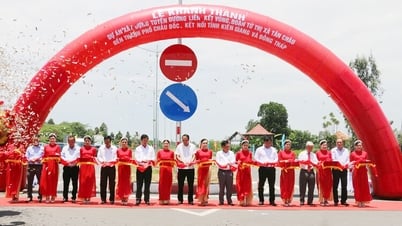 Khánh thành tuyến đường liên kết vùng giữa An Giang và Đồng Tháp
