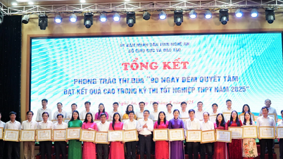 Nghệ An tổng kết phong trào thi đua 90 ngày đêm ôn thi tốt nghiệp THPT 2025