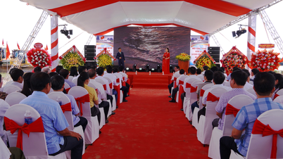Khởi công Dự án tái định cư phục vụ Dự án đường sắt tốc độ cao Bắc-Nam phường Ba Đồn