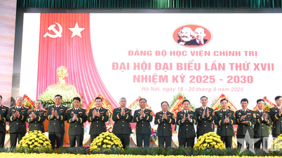 Đại tướng Trịnh Văn Quyết dự, chỉ đạo Đại hội đại biểu Đảng bộ Học viện Chính trị lần thứ XVII