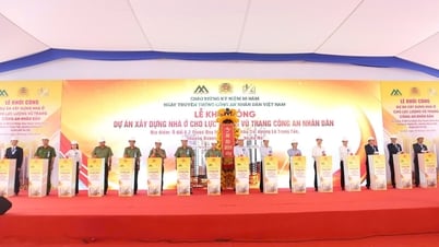 Khởi công dự án xây dựng nhà ở cho lực lượng Công an nhân dân