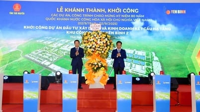 Thái Nguyên: Khánh thành, khởi công các dự án, công trình chào mừng Quốc khánh 2/9