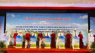 Lào Cai: Khởi công 6 dự án trọng điểm chào mừng 80 năm Quốc khánh 2/9