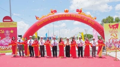 Khánh thành Dự án nâng cấp, mở rộng tuyến đường Cà Mau - Đầm Dơi