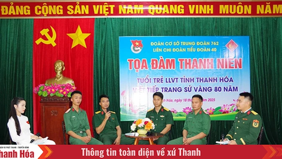 Toạ đàm “Tuổi trẻ LLVT tỉnh Thanh Hóa viết tiếp trang sử vàng 80 năm”