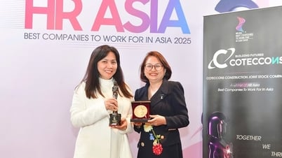 Coteccons nhận ‘cú đúp’ danh hiệu tại HR Asia Awards 2025