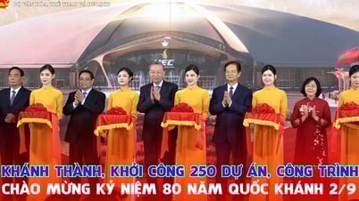 Khánh thành, khởi công 250 dự án, công trình chào mừng kỷ niệm 80 năm Quốc khánh 2/9