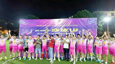 Báo Tiền Phong đoạt giải ba Cúp Độc Lập chào mừng 80 năm Quốc khánh
