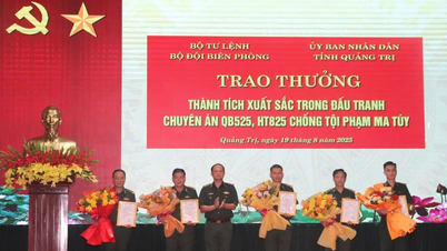 Quảng Trị: Khen thưởng Bộ đội Biên phòng triệt phá đường dây vận chuyển gần 300kg ma tuý