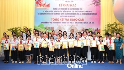 Thư viện tỉnh Khánh Hòa: Khai mạc trưng bày, triển lãm và trao giải vòng sơ khảo cuộc thi Đại sứ văn hóa đọc năm 2025