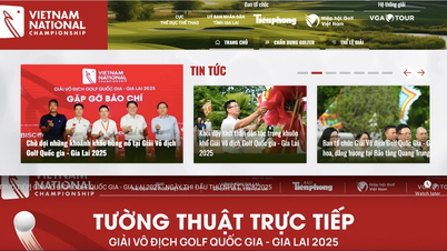 golf.tienphong.vn: Kênh thông tin chính thức Giải Vô địch Golf Quốc gia - Gia Lai 2025
