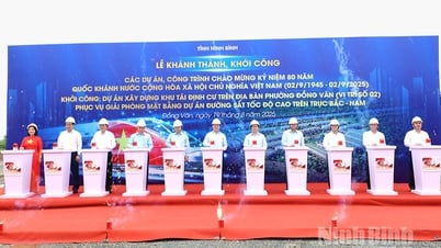 Ninh Bình tổ chức Lễ khởi công, khánh thành 4 dự án, công trình chào mừng 80 năm Cách mạng Tháng Tám thành công và Quốc khánh 2/9